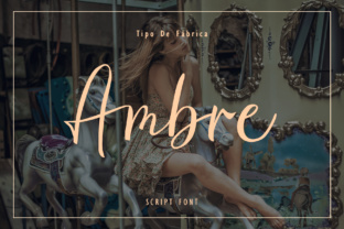 Ambre Script: A Hand Lettering Font for Modern Campaigns