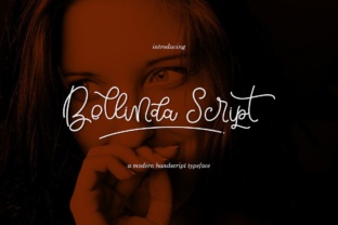 Bellinda Script Font for Handmade Brands