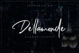 Dellamonde Script: A Premium Typeface for Digital Elegance