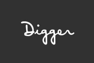 Digger Script: A Handwritten Typeface for Digital Brands