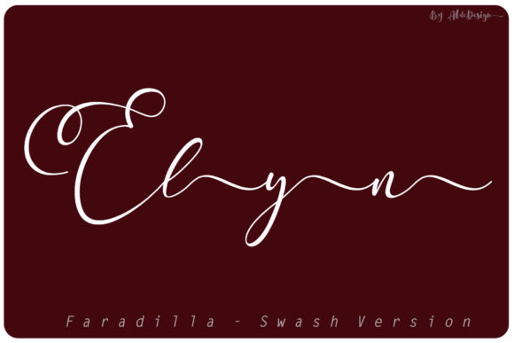 Faradilla Script: A Luxurious Typeface for Branding