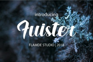 Fuister Script: A Bold Typeface for Modern Editorial Design