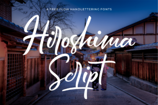 Hiroshima Script Font for Crafters