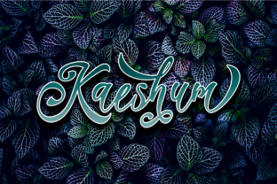 Kaeshum Script: A Bold Typeface for Modern Brands