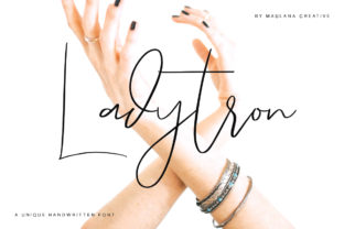 Ladytron Script: A Handcrafted Typeface for Digital Design