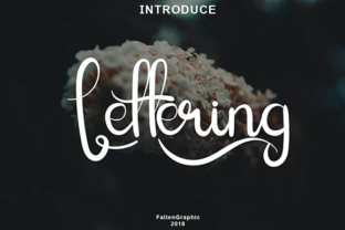 Lettering Script: A Modern Typeface for Editorial Design