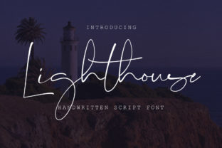 Lighthouse Script: A Modern Typeface for Editorial Design