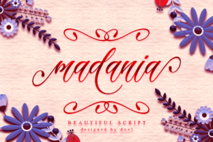 Madania Script: A Modern Typeface for Elegant Branding