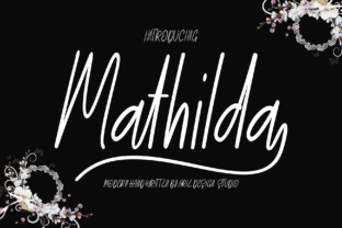 Mathilda Script: A Modern Typeface for Elegant Branding