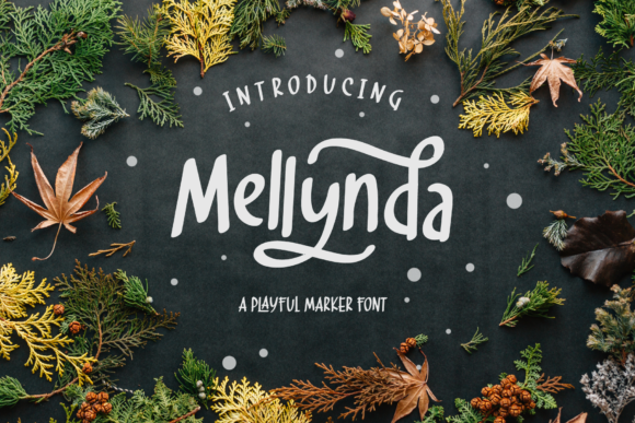 Mellynda Script: A Playful Typeface for Modern Editorial Design