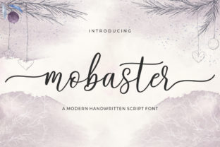 Mobaster Script: A Handwritten Font for Branding