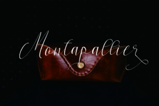 Montapallier Script: A Premium Font for Brand Identity