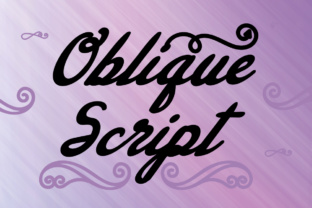 Oblique Script: A Typeface for Brand Consistency