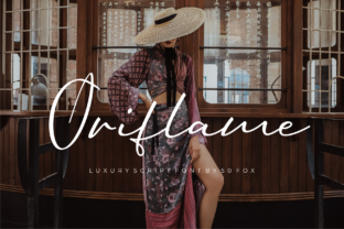 Oriflame Script Font for Crafters