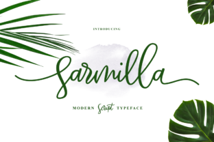 Sarmilla Script: A Handwritten Font for Elegant Branding