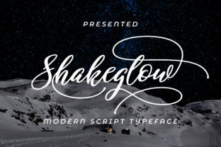 Shakeglow Script: A Modern Typeface for Web Design