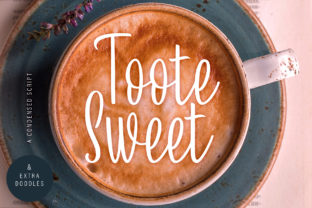 Toote Sweet Script: A Lean Typeface for Bold Editorial Design