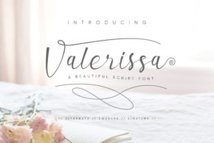 Valerissa Script Font for Web Design