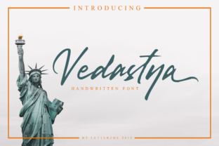 Vedastya Script: A Handwritten Font for Clear Campaigns
